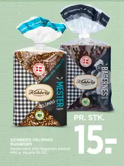 MENY KOHBERG VELSMAG RUGBRØD tilbud