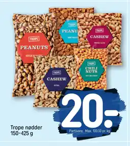 REMA 1000 Trope nødder 150-425 g tilbud