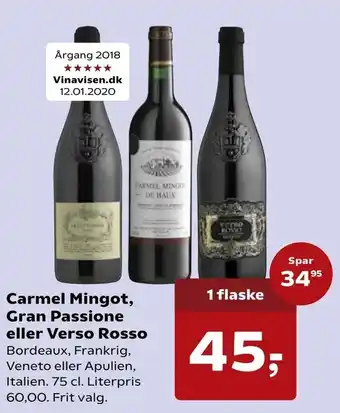 Carmel Mingot, Gran Passione eller Verso Rosso