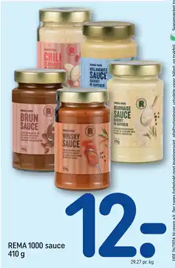 REMA 1000 REMA 1000 sauce 410 g tilbud