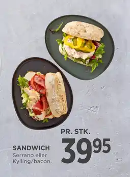 MENY SANDWICH tilbud