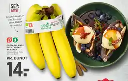 MENY GRØN BALANCE ØKOLOGISKE BANANER tilbud