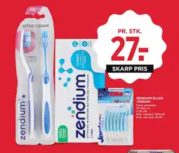 MENY ZENDIUM ELLER JORDAN tilbud