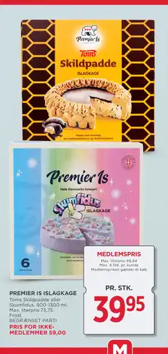MENY PREMIER IS ISLAGKAGE tilbud
