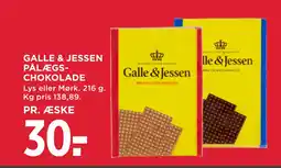 GALLE & JESSEN PÅLÆGSCHOKOLADE