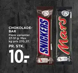 MENY CHOKOLADEBAR tilbud