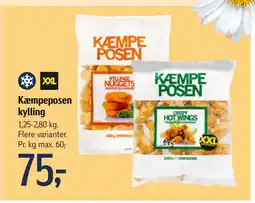 Føtex Kæmpeposen kylling tilbud