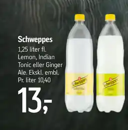 Føtex Schweppes tilbud