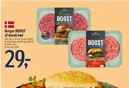 Føtex Burger BOOST af dansk kød tilbud