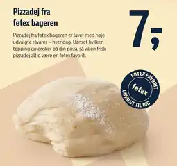 Føtex Pizzadej fra føtex bageren tilbud