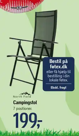 Føtex Campingstol tilbud