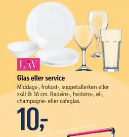 Glas eller service
