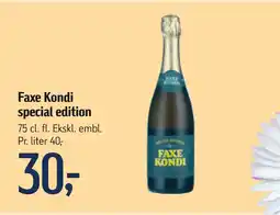 Føtex Faxe Kondi special edition tilbud