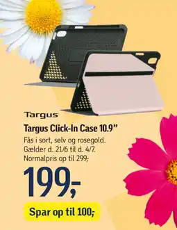 Føtex Targus Click-In Case 10.9” tilbud