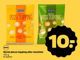 Netto Revet pizza topping eller meximix tilbud
