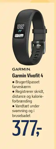 Føtex Garmin Vivofit 4 tilbud