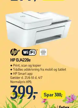 Føtex HP DJ4220e tilbud