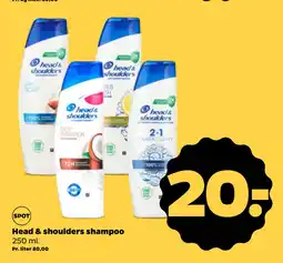 Head & shoulders shampoo