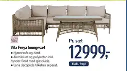 Føtex Vila Frøya loungesæt tilbud