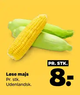 Netto Løse majs tilbud