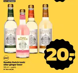 Netto Double Dutch tonic eller ginger beer tilbud