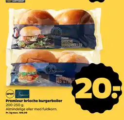 Netto Premieur brioche burgerboller tilbud