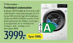 Føtex Frontbetjent vaskemaskine tilbud