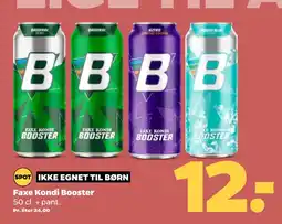 Netto Faxe Kondi Booster tilbud