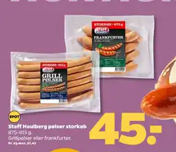 Netto Steff Houlberg pølser storkøb tilbud