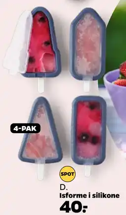 Netto Isforme i silikone tilbud