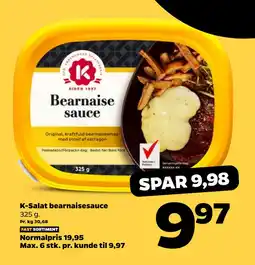 Netto K-Salat bearnaisesauce tilbud