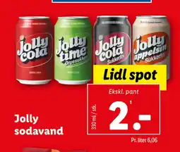 Lidl Jolly sodavand tilbud