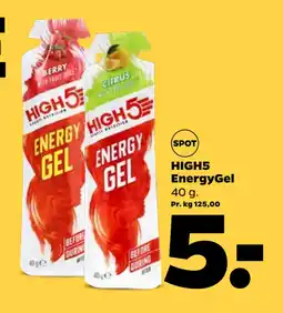 Netto HIGH5 EnergyGel tilbud