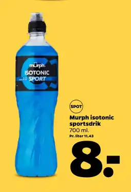 Netto Murph isotonic sportsdrik tilbud