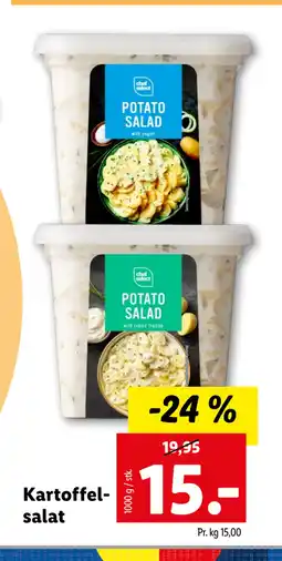 Lidl Kartoffelsalat tilbud