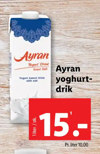 Lidl Ayran yoghurtdrik tilbud