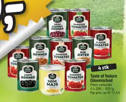 Fakta Tyskland Taste of Nature Dåsemarked tilbud