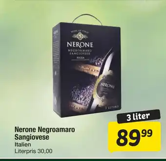 Fakta Tyskland Nerone Negroamaro Sangiovese tilbud