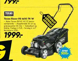 Bilka Texas Razor RS 4610 TR/W tilbud