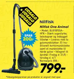 Bilka Nilfisk One Animal tilbud
