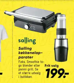 Bilka Salling køkkenelapparater tilbud