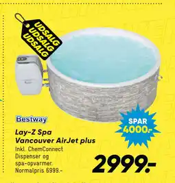 Bilka Lay-Z Spa Vancouver AirJet plus tilbud