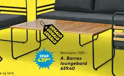 Bilka Barrax loungebord tilbud