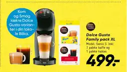 Bilka Dolce Gusto Family pack XL tilbud