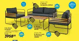 Bilka Barrax loungesæt tilbud