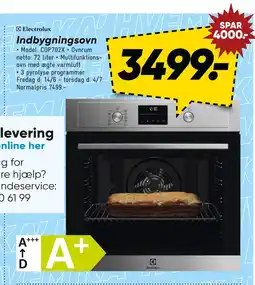Bilka Indbygningsovn tilbud