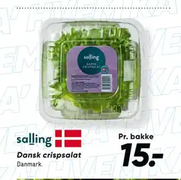 Bilka Dansk crispsalat tilbud