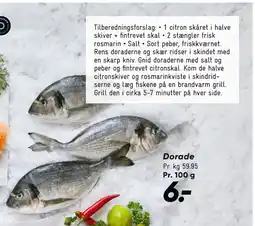 Bilka Dorade tilbud