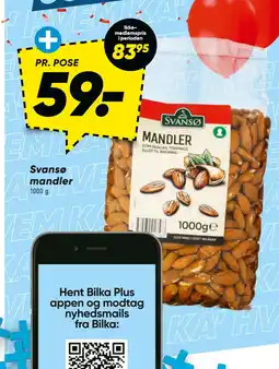 Bilka Svansø mandler tilbud