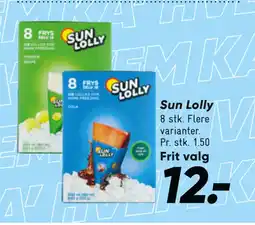 Bilka Sun Lolly tilbud